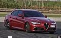 Die Alfa Romeo-Sportlimousine Giulia QV ist jetzt auch mit Automatik bestellbar. Foto: FCA/dpp